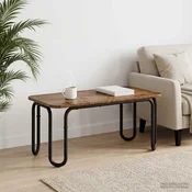 vidaXL Klubska miza Star les 79,5 x 40 x 36 cm Inženirski les