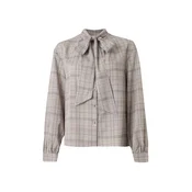 Anna Field Bluza rjava/črna/off-bela