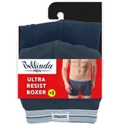 Bellinda ULTRA RESIST BOXER 2x - Double pack of cotton boxer shorts - grey - blue
