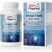 ZeinPharma Omega-3 Gold Brain Edition - 120 kaps.