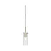 Markslöjd 109013 - Viseča svetilka TIBIA na kablu 1xE14/40W/230V prozorno steklo/medenina