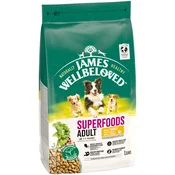 James Wellbeloved Superfoods Adult Dog Hypoallergenic puretina s keljom i kvinojom - 1,5 kg