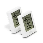 Hama 00222233 BAROS mjerač temperature i vlažnosti u 2 dijela