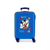 Jada Toys Luksuzni otroški potovalni kovček ABS MICKEY MOUSE Azul, 55x38x20cm, 34L, 2031721