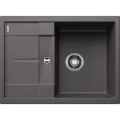 Blanco pomivalno korito METRA 45 S Compact SILGRANIT brez podaljška. prim. - KAMNITO SIVA