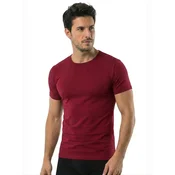 ÖTS Majica T-Shirts burgund