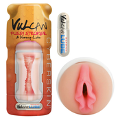 Vulcan Stroker - realisticna vagina, s grijanim lubrikantom (prirodna)