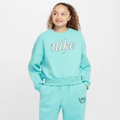 Nike G NSW CLUB FLC BXY CRW GX STAR, djeci pulover, zelena FZ5566
