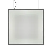 Artemide Discovery Square APP aluminij 3.000K - Dnevna soba/jedilnica - Dizajn - aluminijast satenast zaključek - Plastika