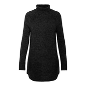 Pieces Ženski pulover PC ELLE N 17098263 Black (Velikost M)