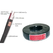 Koaksijalni kabl RG59 + 2x0.50 mm2 R/B E2 100m
