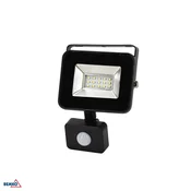Bemko LED reflektor s PIR senzorjem 10W 4000K IP65 črn BM-S-C65-S-LFS-010BL-4K