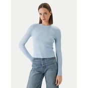 HUGO Pulover Somya_B 50554221 Svetlo modra Slim Fit