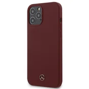 Mercedes Silicone Line ovitek za iPhone 12 Pro Max, rdeč