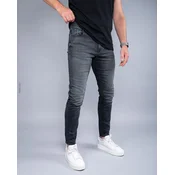 Denistar Muške farmerke 100/2856, Slim fit, Tamnosive