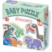 D-Toys - Puzzle Dinozavri 6v1 - 1 - 39 kosov