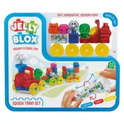 Goliath kocke Jelly Blox Squish Train Set 30 kos