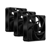 CRI Računalniški hladilni ventilator RS120 MAX 12 cm Črna, 3 kosi