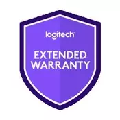Logitech One year extended warranty for medium room solution with Rally Bar and Tap IP 1 godin(a)