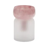 Rožnata steklena vaza (višina 19 cm) Kelse – Kave Home