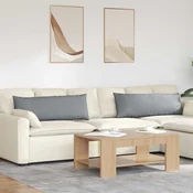 Jastucici za sofu 2 pcs Svijetlo siva 120 x 40 cm tkanina