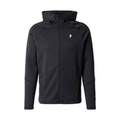 PEAK PERFORMANCE Športna jopa na zadrgo Rider Essentials črna/bela