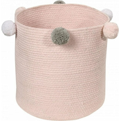 Lorena Canals Košara Bubbly - Soft Pink - White - Grey