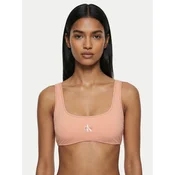 Calvin Klein Swimwear Bikini gornji dio ljubicasta / puder roza / bijela