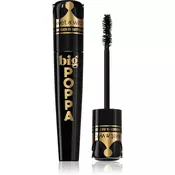 Wet n Wild Big Poppa maskara za ekstremni volumen in intenzivno črno barvo odtenek Blackest Black 10 ml