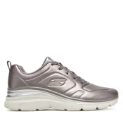 Športna obutev Skechers FASHION FIT - GLOW UP 149749 PEW Srebrna