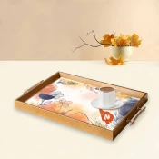 Aberto Design Poslužavnik TPEA9795 50 x 29 x 3.5 cm, Šareni