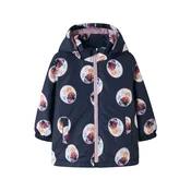 NAME IT Prehodna jakna NMFMAXI svetlo modra/temno modra/pitaja/bela