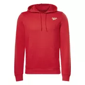 Reebok RI FT LEFT CHEST OTH HOOD, moški pulover, rdeča HA9276