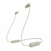 NEW Slušalke Bluetooth Sony WI-C100 Bež