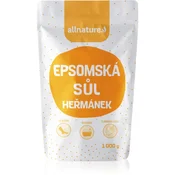Allnature Epsom Salt Chamomile kopalna sol 1000 g