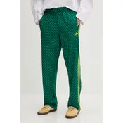 ADIDAS ORIGINALS Hlače FIREBIRD  rumena / zelena / temno zelena