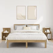 vidaXL omarice za posteljo 2 kosa Artisanski hrast 40x35x60 cm Inženirski les