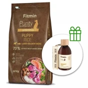 Fitmin Purity Puppy Rice Lamb & Salmon 12 kg + Fitmin Purity Olje iz lososa BREZPLAČNO