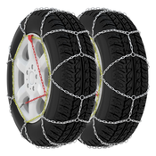 VIDAXL Greatstore snežne verige za avtomobilske pnevmatike KN120 (9mm), 2 kosa
