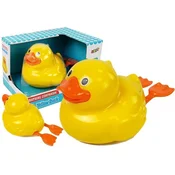 Plavajoča gumijasta raca LEAN TOYS za kopanje, 18 cm