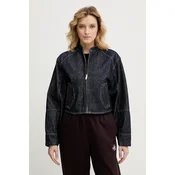 Jakna Calvin Klein Jeans Zip Denim Jacket Blue M