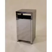 Inox box za plinsko jeklenko s polico