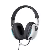 Slušalice preko uha Baseus GoPlay 1 Max s mikrofonom i LED svjetlom - moon white