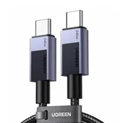 Kabl UGREEN L513 USB-C to USB-C PD Fast Charging Cable Space Gray 1m