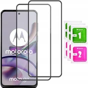 shumee 2x kaljeno steklo za Motorola Moto G13/G23 celozaslonski 5D steklo