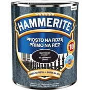 Hammerite barva za kovino Straight to Rust, kladivasto črna, 0,7 l