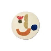 Volnena preproga ferm LIVING Panto O70 cm