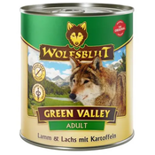 WOLFSBLUT Mokra pasja hrana Green Valley - jagnjetina, losos & krompir - 800 g