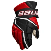 Hokejske rokavice Bauer Vapor 3X PRO Black/Red Senior 14 palcev