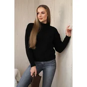 Sweater over the head black